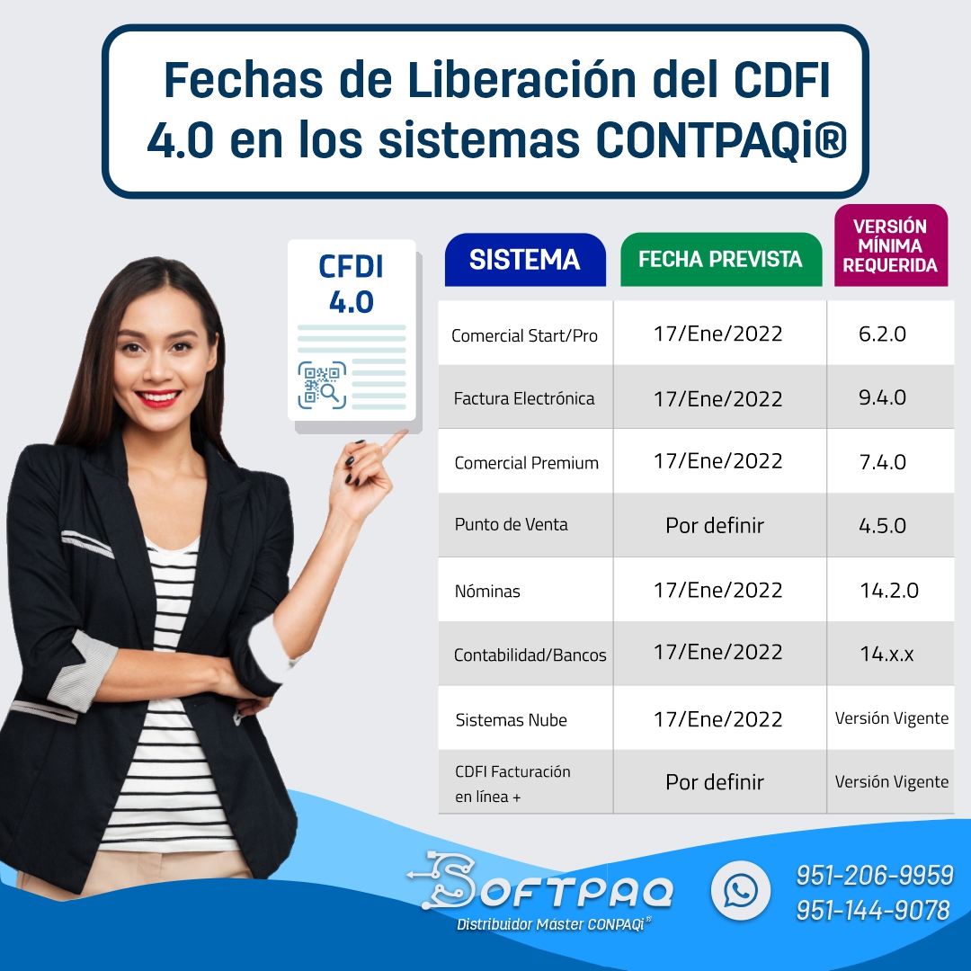 CFDI 4.0 Contpaqi